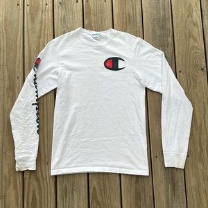 Vintage champion long sleeve t-shirt size S
